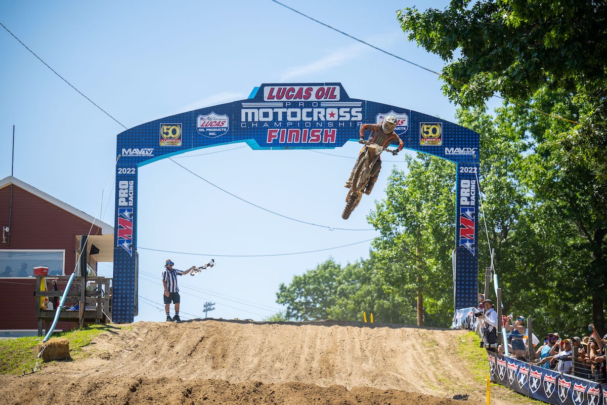 Lucas Oil Pro Motocross Championship Results MB Tractor and Equipment Southwick National